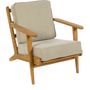 Chairs for hospitalities & contracts - SUNGAI  ARMCHAIR - BRUCS