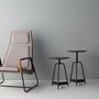 Lounge chairs - VOGUE Lounge Chair -metal+leather - DOIMO BRASIL