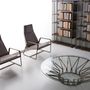 Lounge chairs - VOGUE Lounge Chair -metal+leather - DOIMO BRASIL