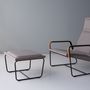 Lounge chairs - VOGUE Lounge Chair -metal+leather - DOIMO BRASIL
