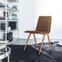 Chairs - TECNO Chair- metal+leather - DOIMO BRASIL