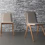 Chairs - TECNO Chair- metal+leather - DOIMO BRASIL