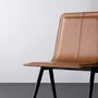 Chairs - TECNO Chair- metal+leather - DOIMO BRASIL