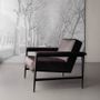 Lounge chairs - OPEN Louge Chair- metal+leather - DOIMO BRASIL
