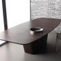 Tables Salle à Manger - Table de repas PRIME en métal+cuir - DOIMO BRASIL
