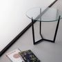 Autres tables - Table d'appoint FORM- métal et bois - DOIMO BRASIL