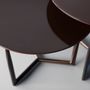 Autres tables - Table d'appoint FORM- métal et bois - DOIMO BRASIL