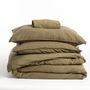 Bed linens - Stonewash organic cotton sateen bed linen - MAISON YAK