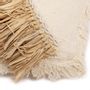 Fabric cushions - The Raffia Cotton Cushion Cover - Natural White - 40x40 - BAZAR BIZAR - DONT USE
