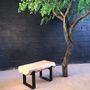 Tables de réunion - tables, bancs et tabourets en bois flotté - DECO-NATURE