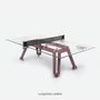 Objets personnalisables - Table de ping-pong en cuir Lungolinea - IMPATIA