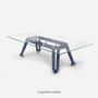 Objets personnalisables - Table de ping-pong en cuir Lungolinea - IMPATIA