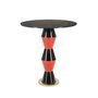 Coffee tables - Tall round side table PALM - MARIONI