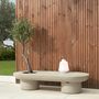 Tables basses - Table basse de jardin Taimi en ciment Ø 140 x 60cm - KAVE HOME
