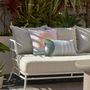 Sofas - Mareluz three-seater sofa in white steel 197 cm - KAVE HOME