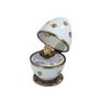 Ceramic - Hand painted Limoges music box. - FANEX FRANCE