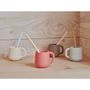 Coffee and tea - MELLOW CUP - PACK OF 2 - CHOKO / PALE MINT - OYOY LIVING DESIGN