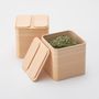 Tea and coffee accessories - Hinoki container-M - NUSA