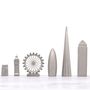 Design objects - Stainless Steel London Edition - SKYLINE CHESS LTD