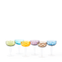 Glass - Multicolour Coupe - Glasses set 6 - POLSPOTTEN