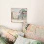 Fabric cushions - TWILIGHT AND NEBULA LINEN CUSHION - ILLUSTRE PARIS