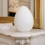 Unique pieces - Bianca egg - handblown decorative object - NAIA OBJET