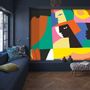 Wallpaper - Amour Multicolore Panel - ETOFFE.COM