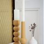Design objects - Candleholders, multifunctional made of beechwood - LEMON LILY