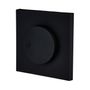 Design objects - Désir dimmer in black on Simple Plate in Black Soft Touch finish - MODELEC