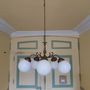 Art glass - Baroque chandelier, chandelier for hotel, chandelier for restaurant - TIEF