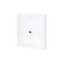 Decorative objects - Désir Toggle in white on Simple plate in White Soft Touch finish - MODELEC