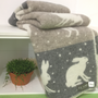 Throw blankets - Snow Wool Blanket - 130 x 180 - J.J. TEXTILE LTD