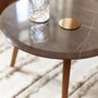 Coffee tables - Fox Marble Long Coffee Table - 366 CONCEPT