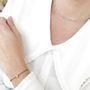 Bijoux - Bracelet Coeur : Bonne Fête Maman - LES MOTS DOUX