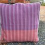 Cushions - stripe design cushion - COLOR SILK (CAMBODIA)