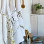 Dish towels - Hand printed linen tea towel - DOROTHEE LEHNEN