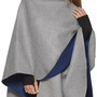 Apparel - DOUBLE-SIDED ALPACA CAPE. Luxury and durability. Natural fibers - PUEBLO