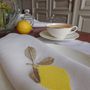 Linge de table textile - Serviette CITRON - ARTIPARIS