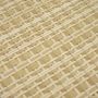 Upholstery fabrics - Canage Rattan Leather for Upholstery, Brick Collection - LAURE BENARD
