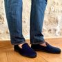 Chaussures - Chaussons velours LEO - VOLUBILIS PARIS MADE IN FRANCE