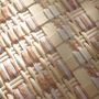 Upholstery fabrics - Canage Rattan Leather for Upholstery, Horizon Collection - LAURE BENARD