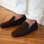 Shoes - EDEN leather slippers for men and women - VOLUBILIS PARIS MADE IN FRANCE