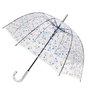 Prêt-à-porter - Parapluie long cloche transparent pois - SMATI