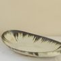 Decorative objects - Long oval dish, painted glaze - CHRISTIANE PERROCHON