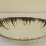Decorative objects - Long oval dish, painted glaze - CHRISTIANE PERROCHON