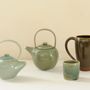 Vases - Group of vases, tea pots and bols - Celadon glazes - CHRISTIANE PERROCHON