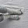 Chaussettes - CHAUSSETTES JAPONAISES « GARABOU » EN COTON BIO INDIGO - YAHAE