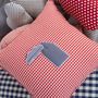 Cushions - Tana and Farfallone – COCCOLI - Cushions - MISCIMU'                               AMICI DI STOFFA