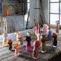Design objects - Fungus vase, Medium size, Pink and Yellow - DAVID VALNER STUDIO