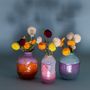Design objects - Recovered vase, large size, Purple and orange - DAVID VALNER STUDIO